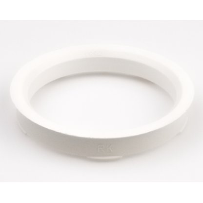 Kroužek vymezovací 67,0 / 58,1 (FZ75), plast, bílá, přesah kužele 3mm