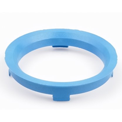 Kroužek vymezovací 67,1 / 56,1 (CD671561), plast, světlá modrá, přesah kužele 3mm