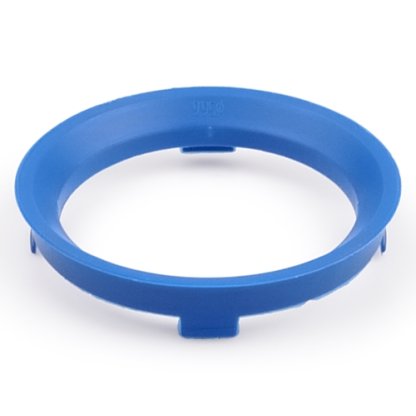 Kroužek vymezovací 67,1 / 56,6 (CD671566), plast, modrá, přesah kužele 3mm