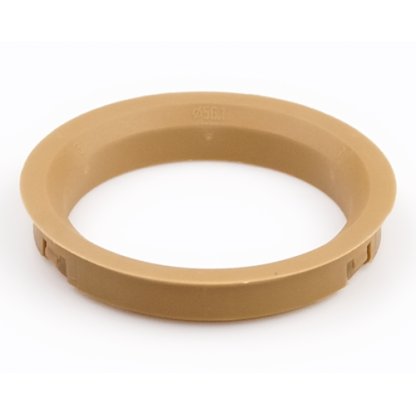 Kroužek vymezovací 68,0 / 56,1 (104.0200.055), plast, žlutohnědá, přesah kužele 4mm