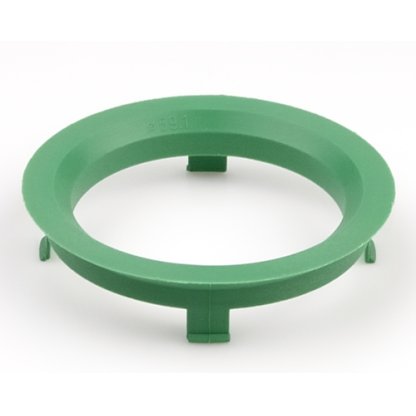 Kroužek vymezovací 70,1 / 59,1 (Z1338), plast, zelený, přesah kužele 6mm