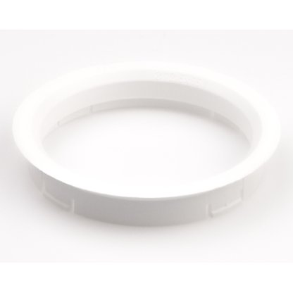Kroužek vymezovací 72,5 / 65,1 (R18), plast, bílá, přesah kužele 6mm