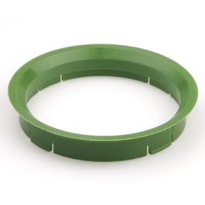 Kroužek vymezovací 72,5 / 67,1 (R21), plast, zelená, přesah kužele 6mm