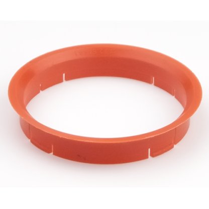Kroužek vymezovací 72,5 / 69,1 (R22), plast, oranžová, přesah kužele 6mm