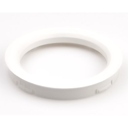 Kroužek vymezovací 73,0 / 58,1 (FZ45),plast, bílá, přesah kužele 4mm