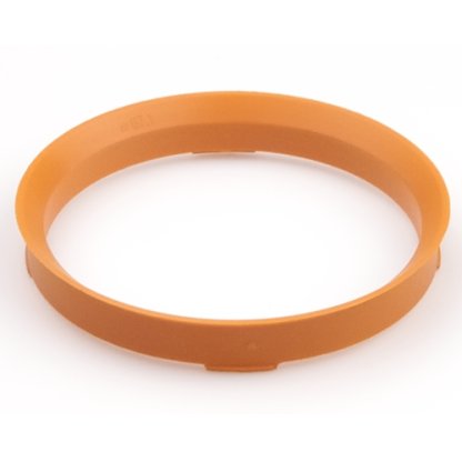 Kroužek vymezovací 73,1 / 67,1 (S55), plast, oranžová, přesah kužele 2mm