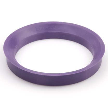 Kroužek vymezovací 76,0 / 63,3 (104.0200.062), plast, fialová, přesah kužele 4mm