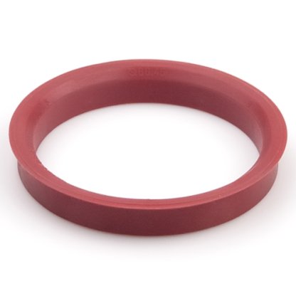 Kroužek vymezovací 76,0 / 66,45 (104.0200.065), plast, červená, přesah kužele 4mm