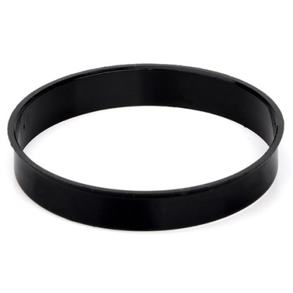 Kroužek vymezovací 76,1 / 56,6 (JR761566), plast, černá, přesah kužele 3mm