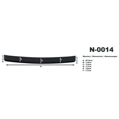 Kryt nákladové hrany Hyundai ix20 2010- | Rider