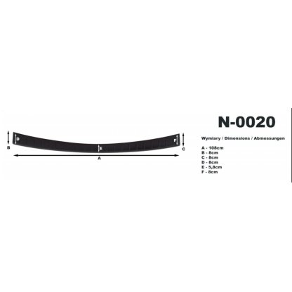 Kryt nákladové hrany Mitsubishi ASX 2010- | Rider