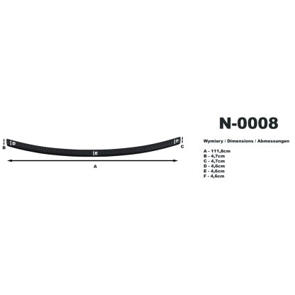 Kryt nákladové hrany Nissan Qashqai 7M 2008- | Rider