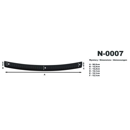 Kryt nákladové hrany Volkswagen Touran 2003-2006 | Rider