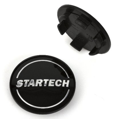 Krytka průměr 48/62mm(vnitřní,vnější) STARTECH CHR-000-17 černá lesklá,úchyt 2,5mm