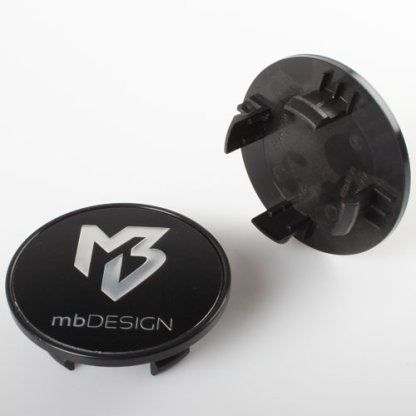 krytka průměr 48/65mm(vnitřní,vnější) mbDESIGN (NK-MB65-B1) černá matná, úchyt 7mm