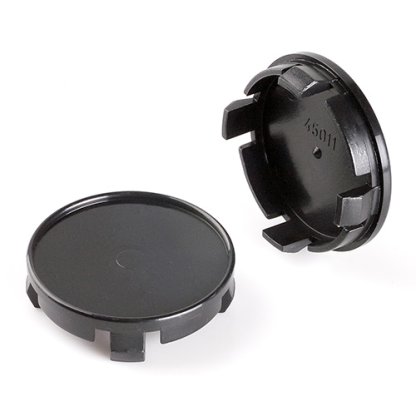 Krytka průměr 51/53,5mm(vnitřní,vnější) plast černá bez loga RH (T45011W), úchyt 2mm