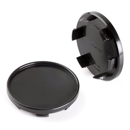 Krytka průměr 56,5/65mm(vnitřní,vnější) plast černá bez loga RH (T45049WS), úchyt 3mm