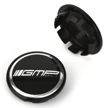 krytka průměr 56/65mm (vnitřní,vnější) GMP C26(C.26) plast černý, černé logo, úchyt 4mm