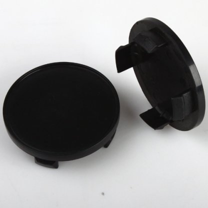 Krytka průměr 56/69mm(vnitřní,vnější) plast černá bez loga Audi (A01-S), úchyt 2mm