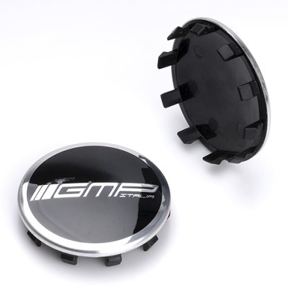 krytka průměr 58/60mm(vnitřní,vnější) GMP C30, plast, černé lesklé logo, úchyt 2mm