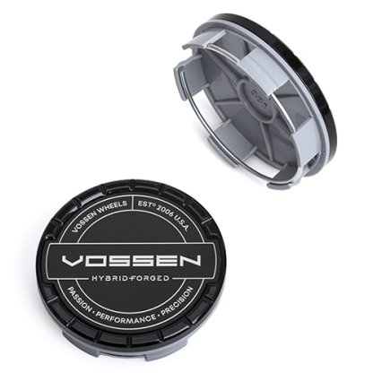 krytka průměr 59/64mm (vnitřní,vnější) Vossen Billet sport, černá černý okraj, úchyt 5mm