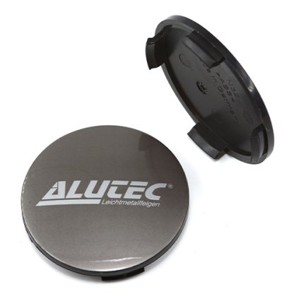 Krytka průměr 61/64mm(vnitřní,vnější) Alutec (N32) antrazit, úchyt 2mm