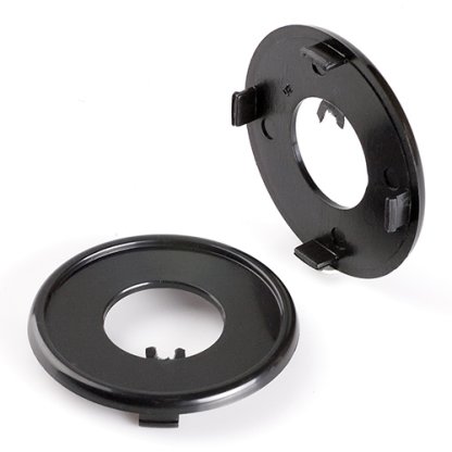 Krytka průměr 63/70mm(vnitřní,vnější) plast černá bez loga SCHMIDT (U2S), úchyt 4mm