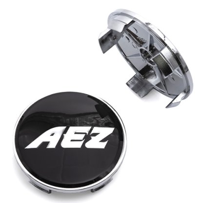 krytka průměr 65/68mm(vnitřní,vnější) AEZ černá (ZA4098B), úchyt 4mm