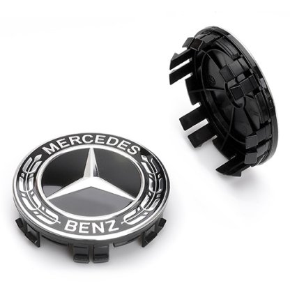 Krytka průměr 65/75mm(vnitřní,vnější) Mercedes original (A16740159009040) černá chrom