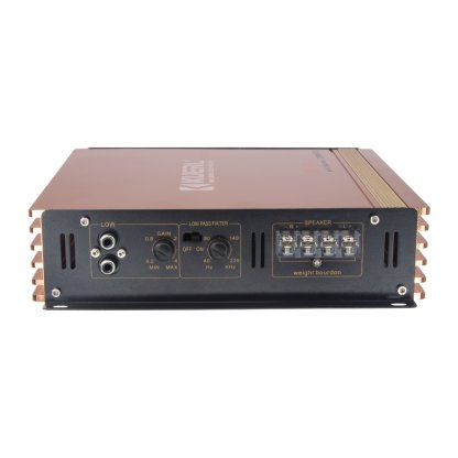 KUERL 2cestný zesilovač do auta, 2 x 60W / 1 x 80W