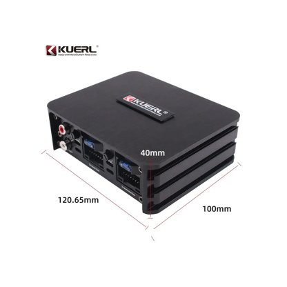 KUERL 4cestný DSP zesilovač do auta pro Android, 4 x 60W