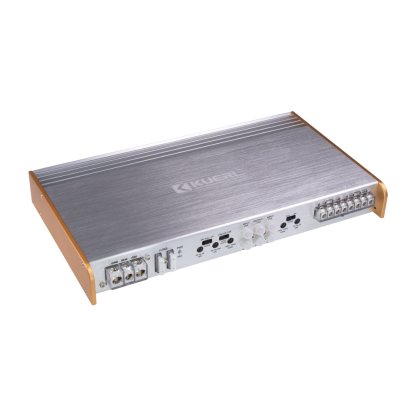 KUERL 4cestný zesilovač do auta, 4 x 80W / 2x 250W