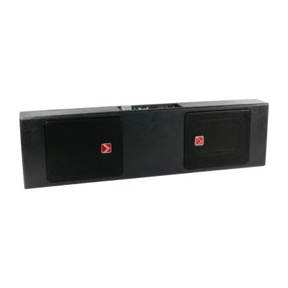 KUERL aktivní dvojitý slim subwooferový box 6x9", 400W