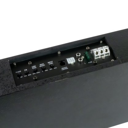 KUERL aktivní dvojitý slim subwooferový box 6x9", 400W