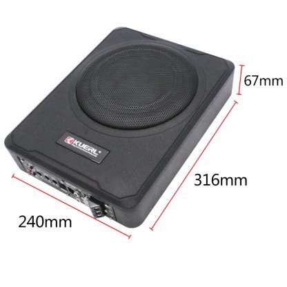 KUERL aktivní subwooferový box 8", 150W