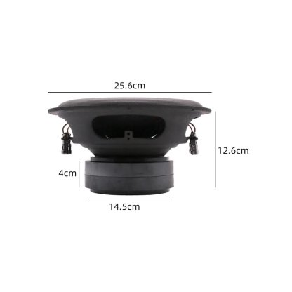 KUERL double coil basový reproduktor 10", výkon 200/2000Watt