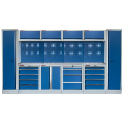 Kvalitní PROFI BLUE dílenský nábytek 3920 x 495 x 2000 mm - MTGS1300AV