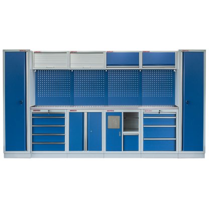 Kvalitní PROFI BLUE dílenský nábytek 3920 x 495 x 2000 mm - MTGS1301AG