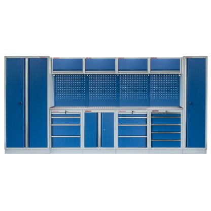 Kvalitní PROFI BLUE dílenský nábytek 4235 x 495 x 2000 mm - MTGS1300A55