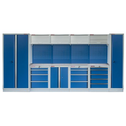 Kvalitní PROFI BLUE dílenský nábytek 4235 x 495 x 2000 mm - MTGS1300A66