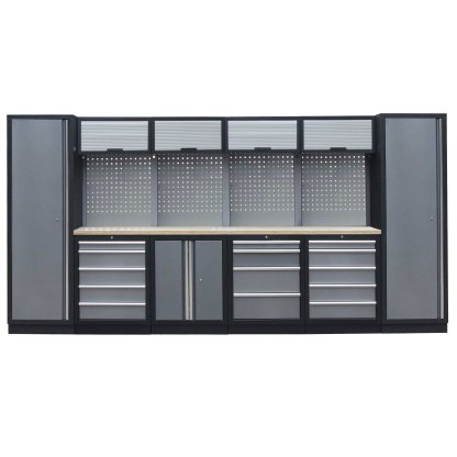 Kvalitní PROFI dílenský nábytek 3920 x 495 x 2000 mm - TGS1300AN Grey