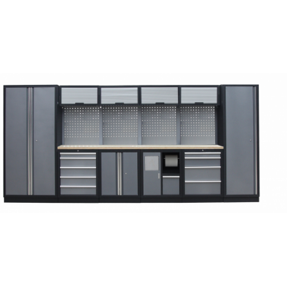 Kvalitní PROFI dílenský nábytek 4235 x 495 x 2000 mm - TGS1301AJ Grey