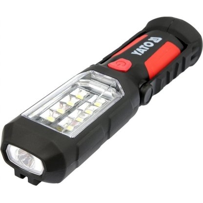 Lampa montážní 8+1 LED, hák+magnet - YT-08513