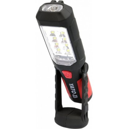 Lampa montážní 8+1 LED, hák+magnet - YT-08513