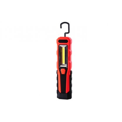 Lampa montážní akumulátorová LED COB 3+1W, 12/24/220V A0007