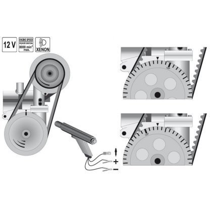 Lampa stroboskopická 12V - YT-7310