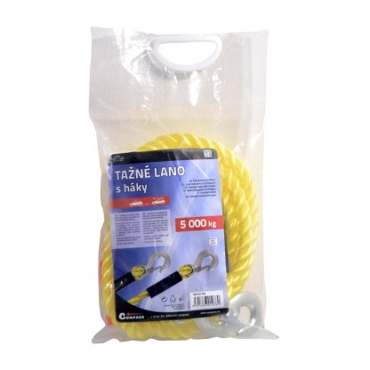 Lano tažné s háky 5000 kg, 01233