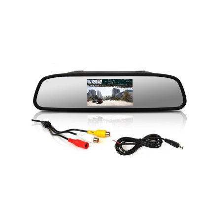 LCD monitor 4,3" na zrcátko
