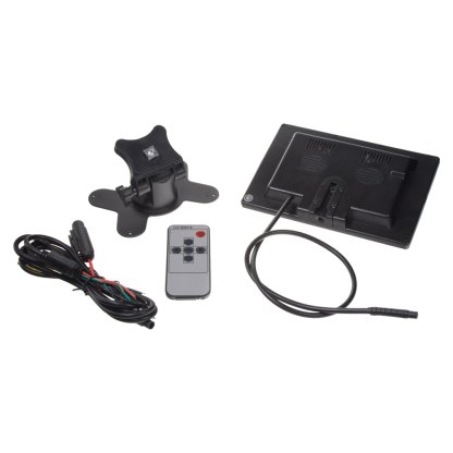 LCD monitor 7" černý na palubní desku