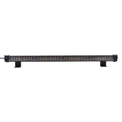 LED alej voděodolná (IP67) 12-24V, 36x LED 1W, oranžová 628mm, ECE R65